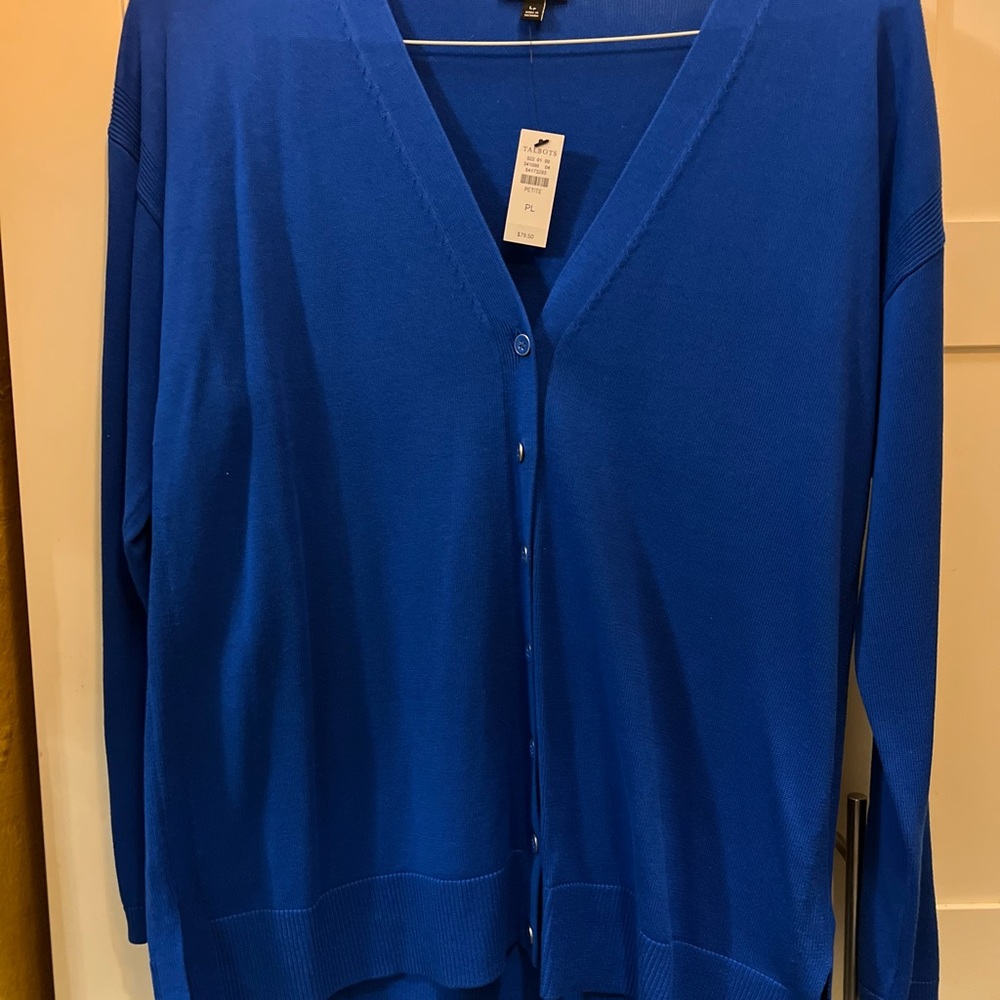 🆕nwt talbot cardigan beautiful soft button down